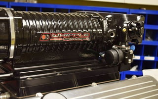 A Whipple supercharger will spice things up a bit for this BBC build. 
